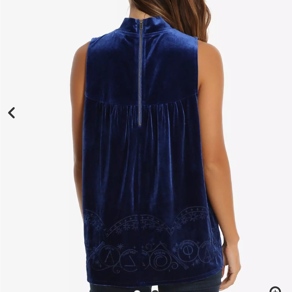 Harry Potter Velvet Sleeveless Top - Picture 2 of 2
